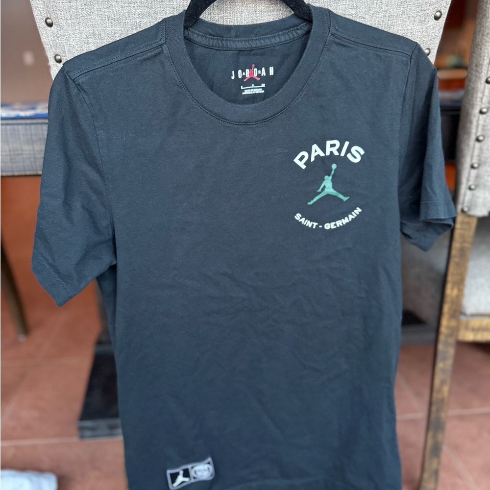 Jordan Paris Saint-Germain Black Tee